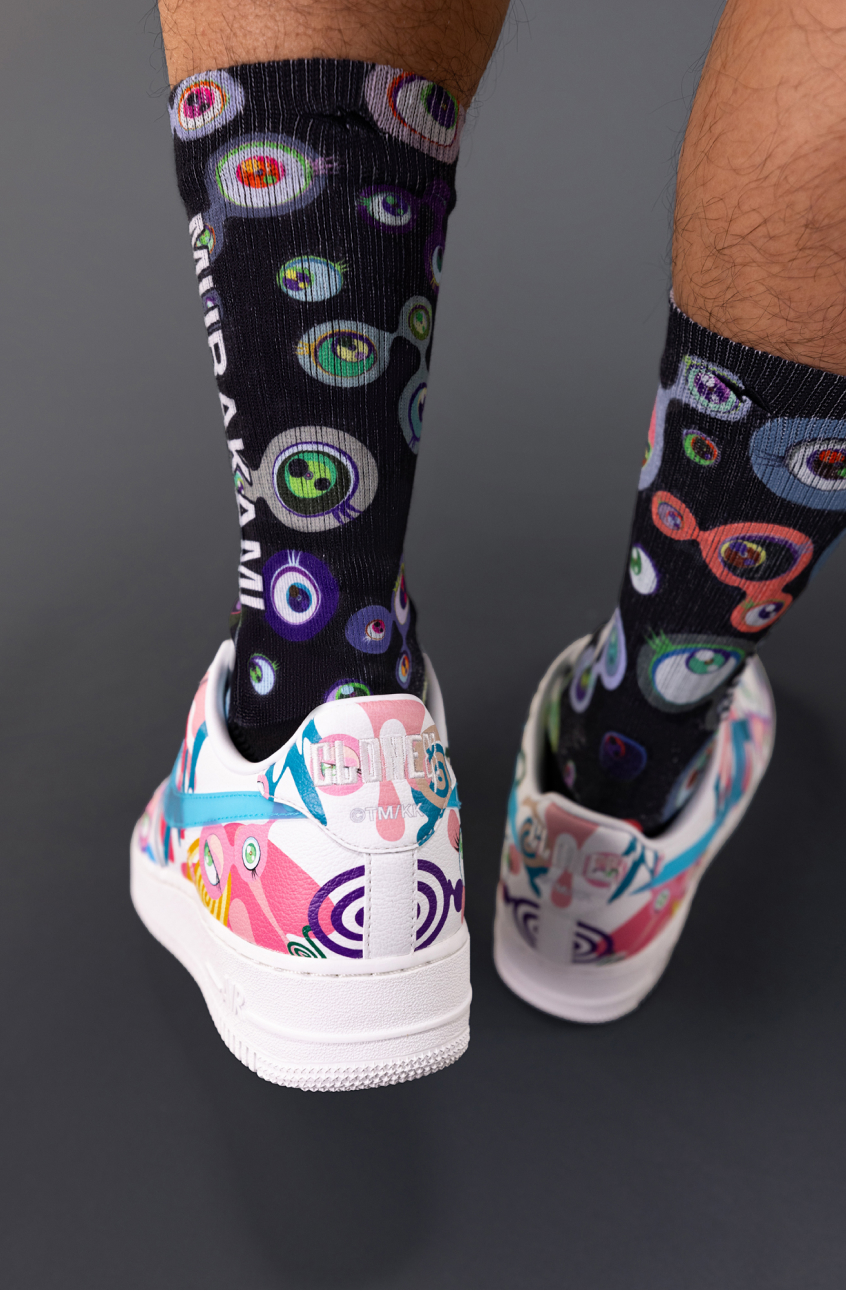 Takashi Murakami et RTFKT lancent leur collaboration avec deux Nike Air  Force 1 - Le Site de la Sneaker